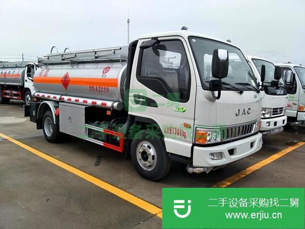 河北出售二手江淮4.2方油罐車