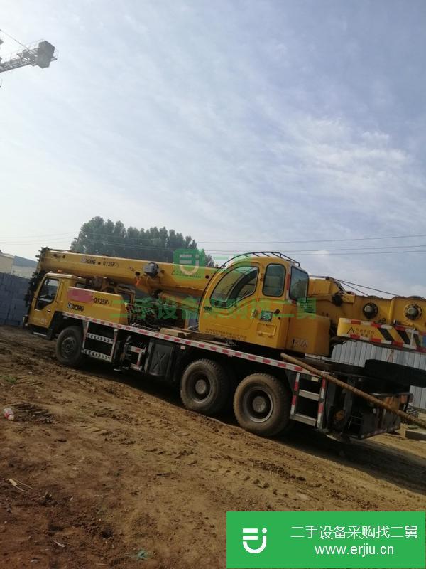 山東出售二手徐工25k-2吊車