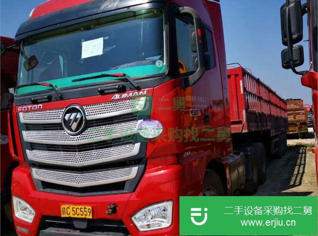 江西出售二手福田歐曼半掛車