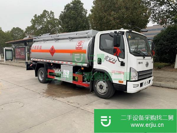 河南出售二手解放7噸油罐車