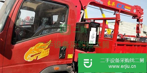 湖北出售二手藍(lán)牌吊車