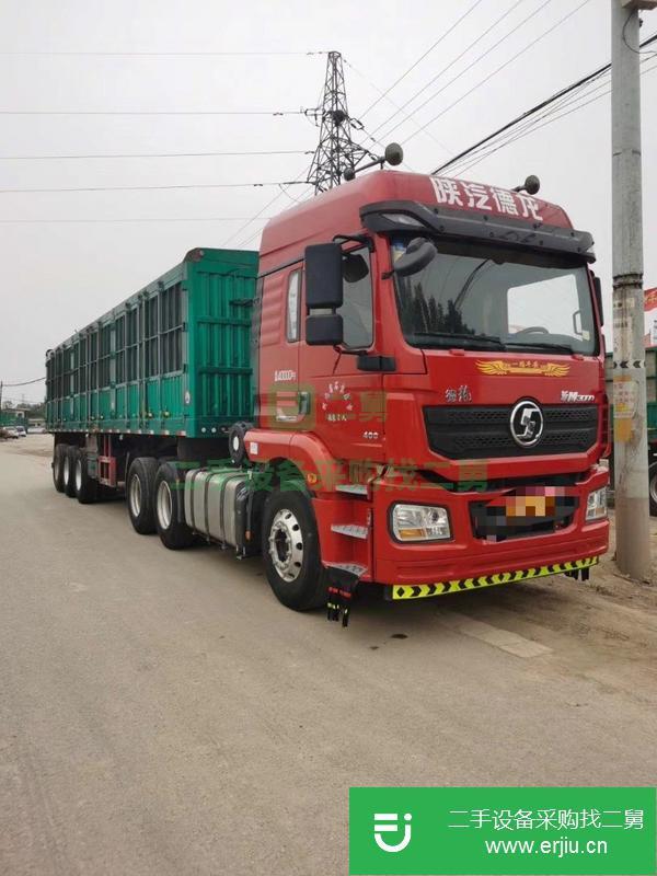 河北出售二手德龍半掛車