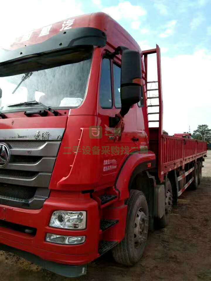 出售一臺浩瀚380前四后八平板貨車，原車原版輪胎九成新