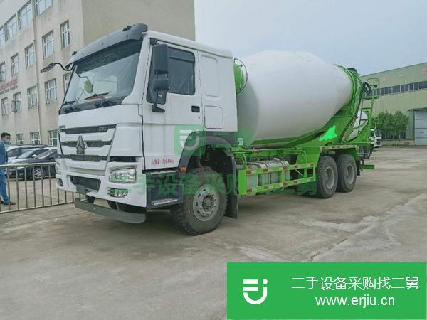 河南出售二手豪沃15方攪拌車