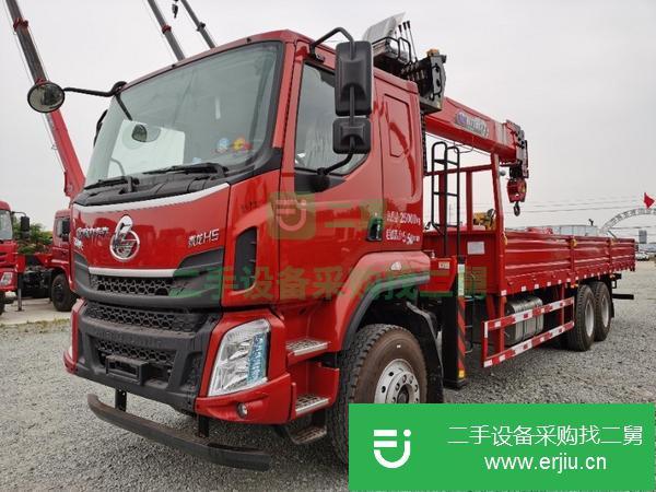 湖北出售二手柳汽后八輪隨車吊