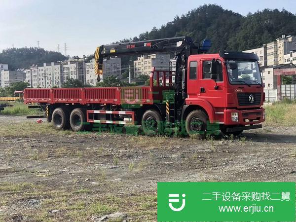 甘肅出售二手前四后八12噸吊車