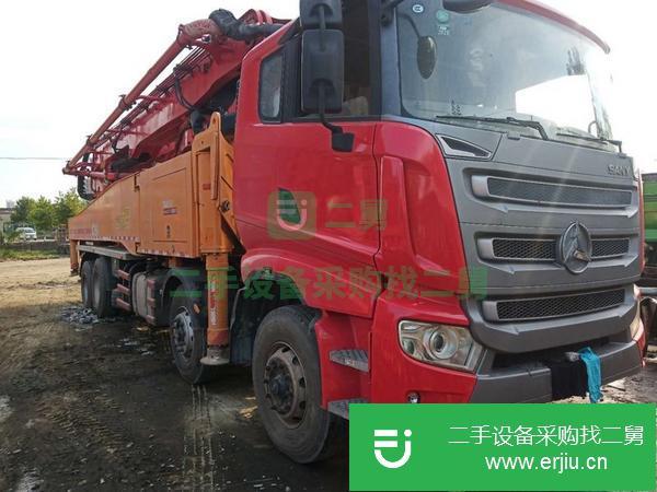 江蘇出售二手三一國五53米泵車
