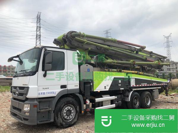 湖南出售二手中聯49米泵車