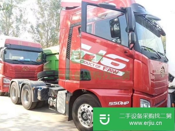 山東出售二手解放J6牽引車