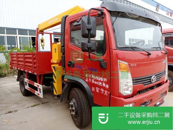 河北出售二手時風4噸隨車吊