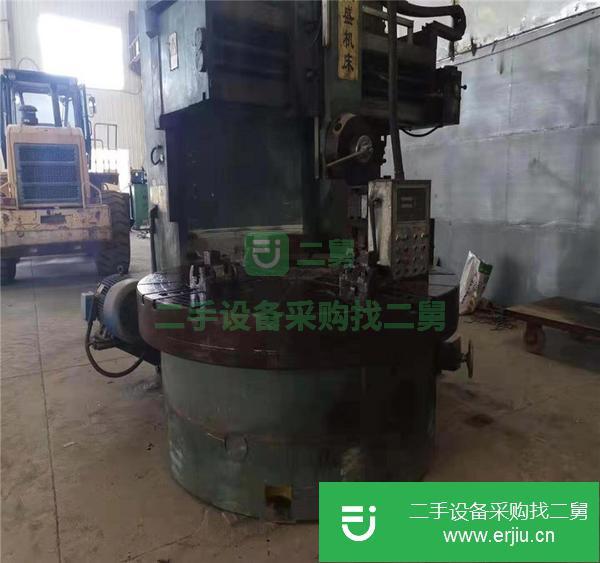 天津出售二手大連昌盛2.5米單柱立式車床