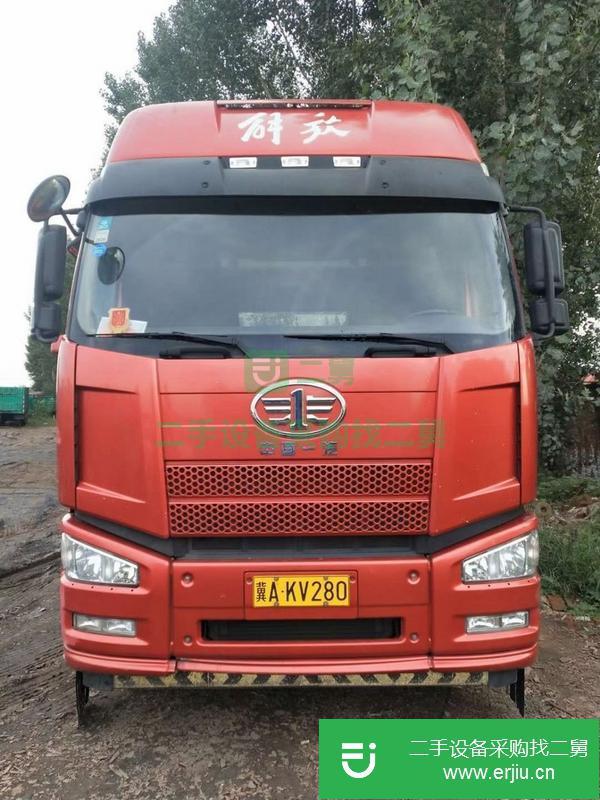 河北出售二手解放單驅國四牽引車