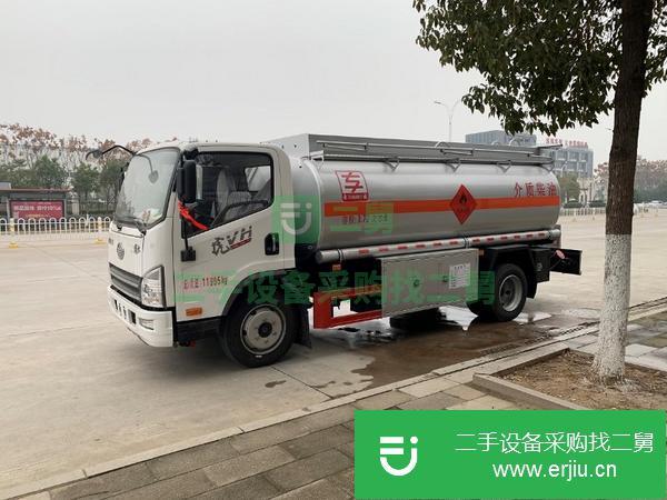 安徽出售二手7噸解放油罐車