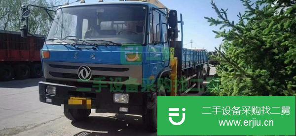 湖北出售二手后八輪隨車吊