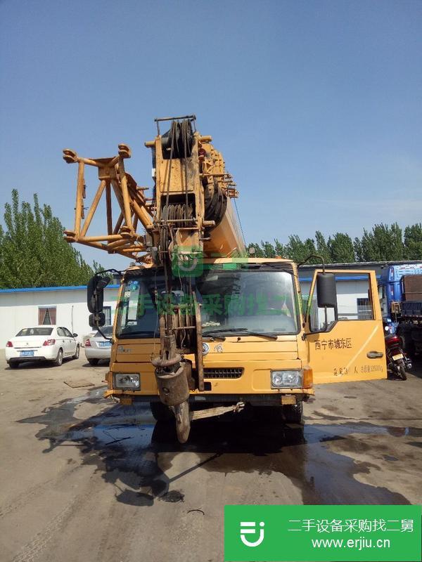 山東出售二手25噸五節臂柳工吊車
