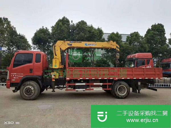 河南出售二手東風國五車隨車吊