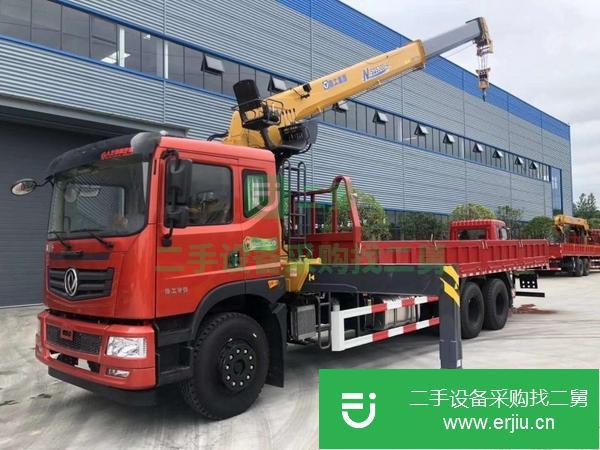 重慶出售二手東風(fēng)特商12噸隨車吊