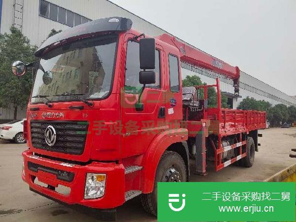 湖北出售二手東風錦程8噸隨車吊