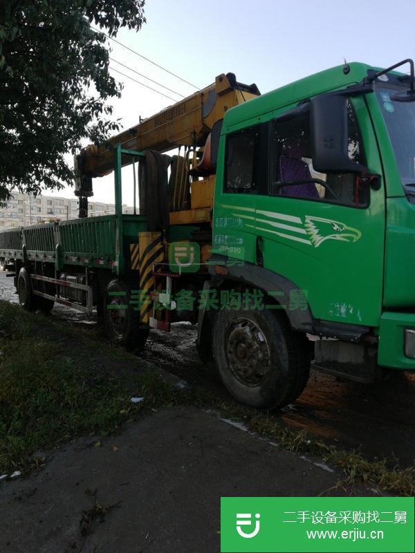 吉林出售二手漢威12噸隨車吊