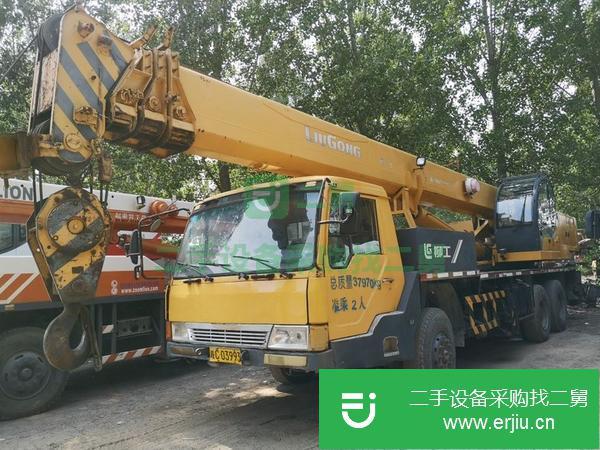 河北出售二手柳工35噸汽車吊