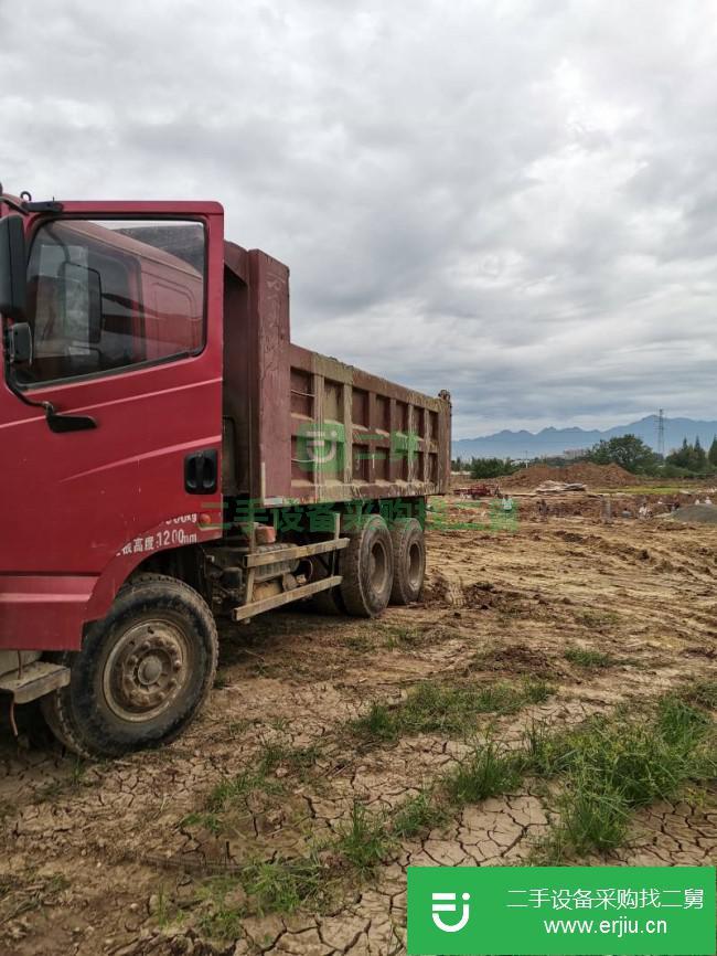 四川出售二手中國重汽后八輪自卸車