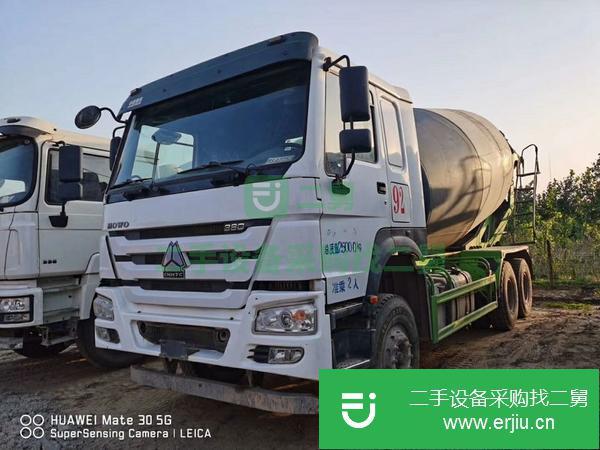 河北出售二手豪沃15方攪拌車