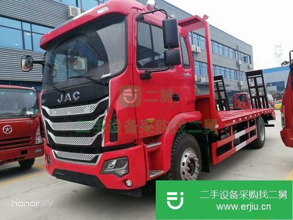 山西出售二手挖機平板運輸車