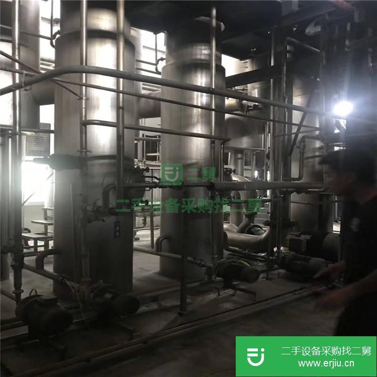 山東出售二手100升單效降膜蒸發器