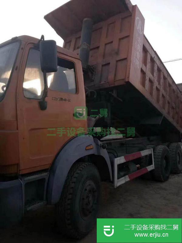 內蒙古出售二手北奔重卡后八輪雙橋自卸車