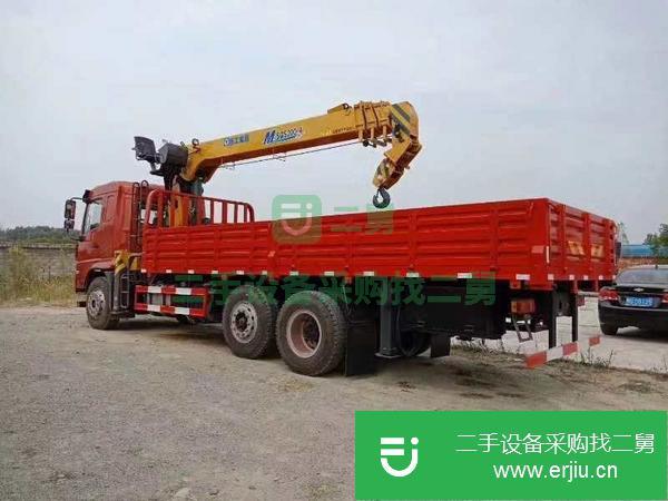 湖北出售二手徐工14噸隨車吊