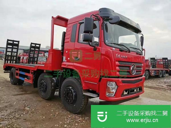 黑龍江出售二手大運藍牌平板運輸車
