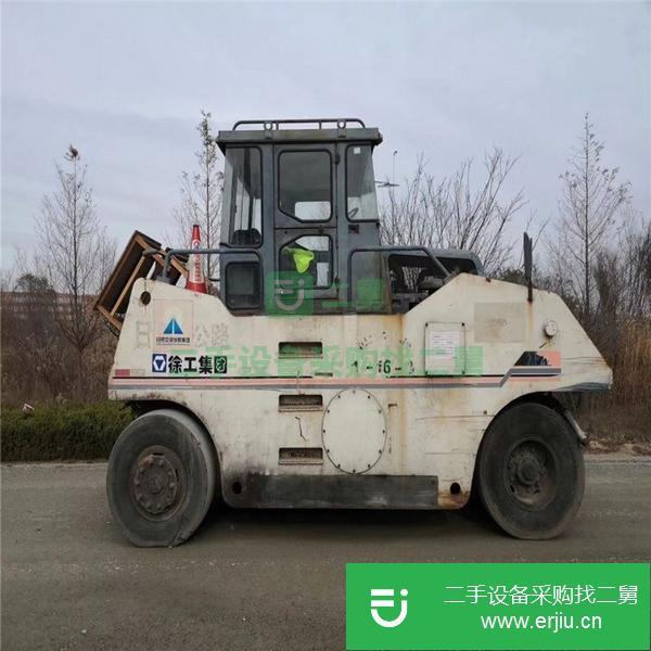 遼寧出售二手26噸膠輪壓路機