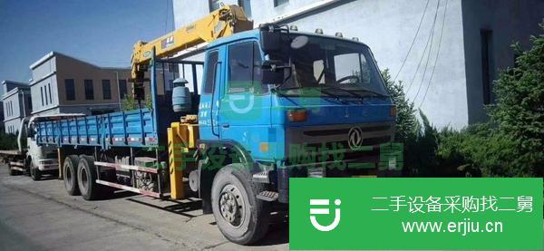 湖北出售二手后八輪隨車吊