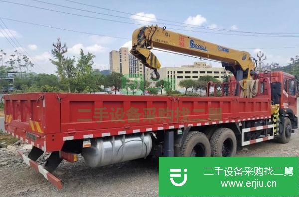湖北出售二手后八輪12噸吊車