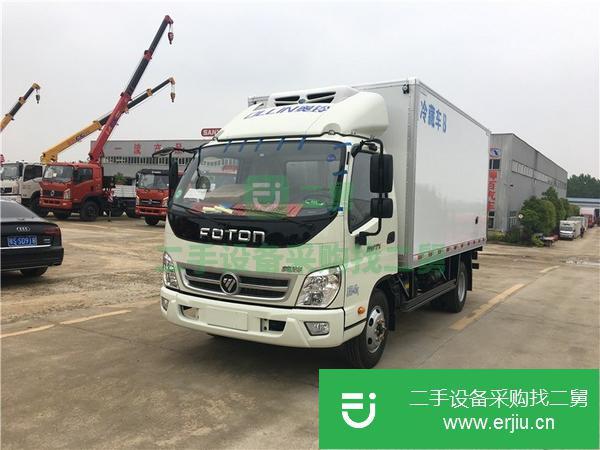 廣東出售二手江鈴順達藍牌4米2冷藏車
