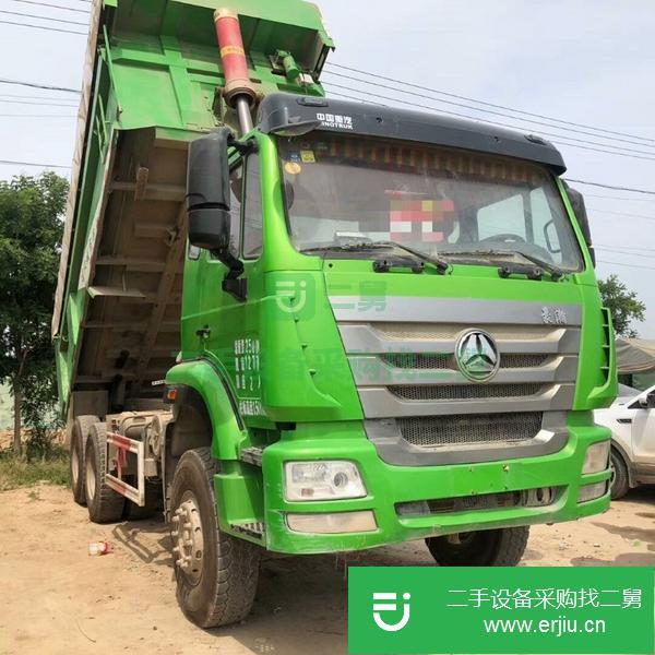 山東出售二手豪沃5米8后八輪自卸車