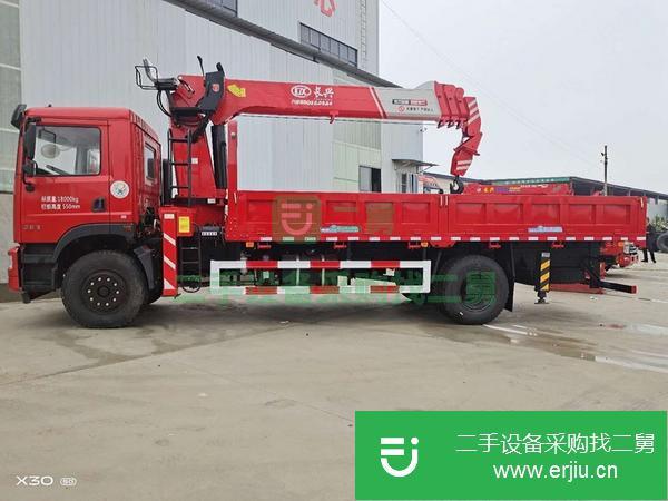 寧夏出售二手東風8噸隨車吊