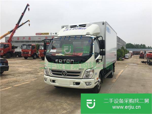 廣東出售二手江鈴順達藍牌4米2冷藏車