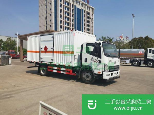 安徽出售二手江鈴危險品廂式運輸車