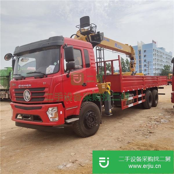 河南出售二手東風后八輪14噸隨車吊