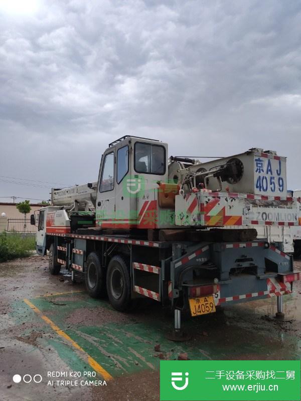 北京出售二手20噸中聯(lián)20Ⅴ吊車