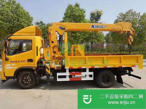 浙江出售二手東風8噸隨車吊