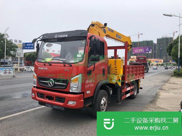 湖北出售二手大運6.3噸隨車吊