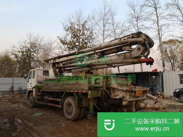 天津出售二手鴻得力24米泵車