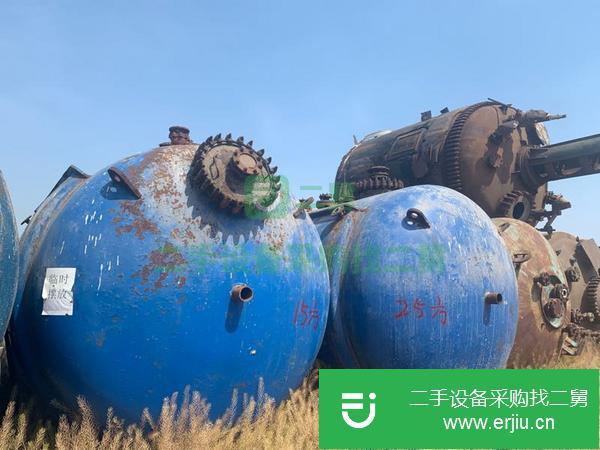 四川出售二手15立方搪瓷儲罐