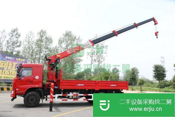 浙江出售二手長興8噸4節直臂隨車吊