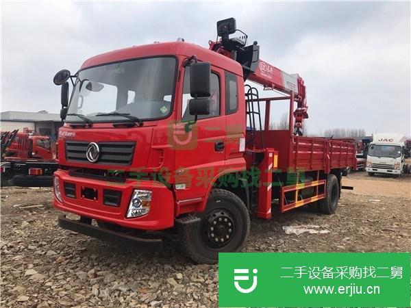 廣西出售二手東風單橋6.3噸隨車吊