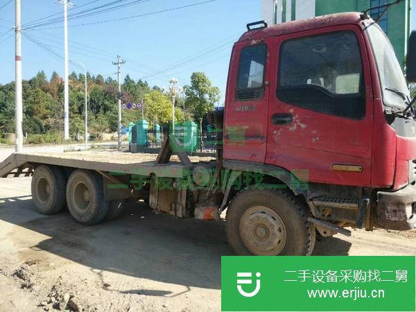 安徽出售二手東風后八輪平板運輸車