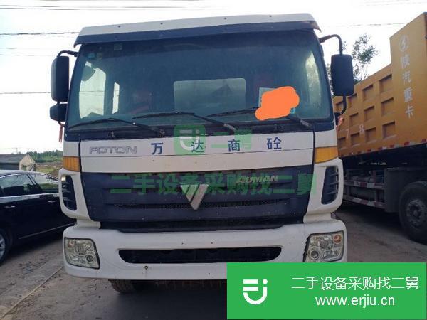 山東出售二手歐曼攪拌車國三大12方