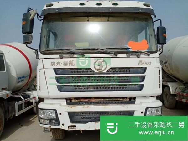 山東出售二手德龍攪拌車后八輪12方336馬力